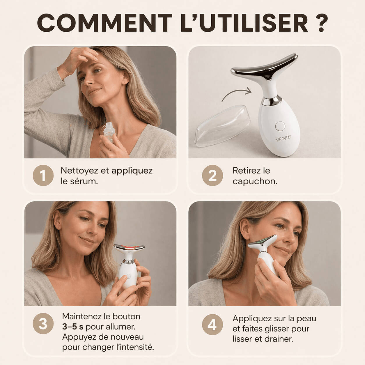 Masseur anti âge